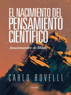 cover image of El nacimiento del pensamiento científico